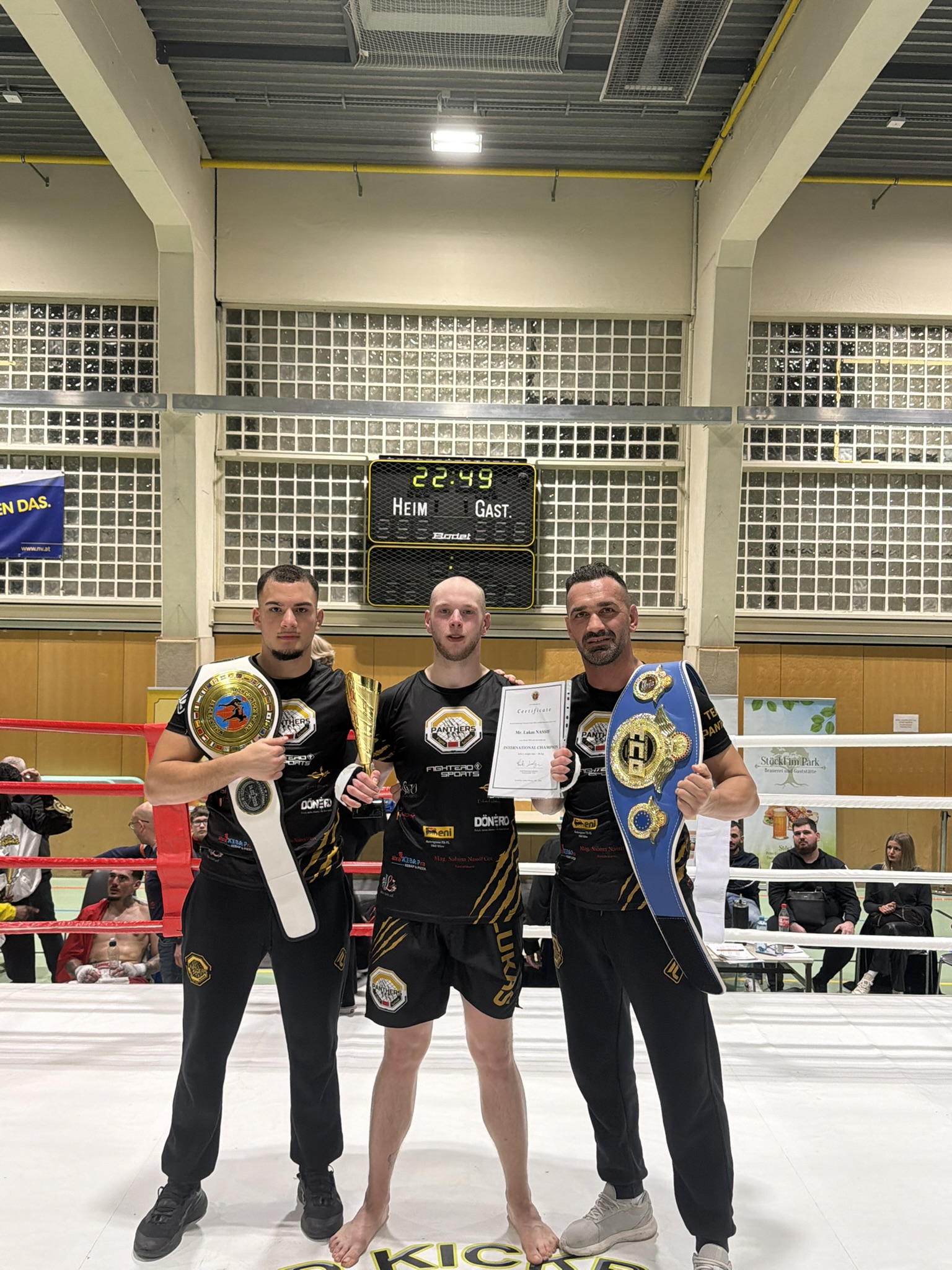 Panthers Fight School Wettkampf